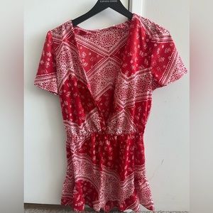 size S Tularosa romper